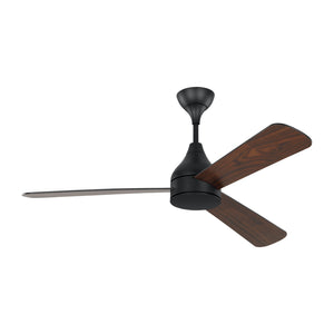 Visual Comfort Fan - 3STMSM52MBKD - 52"Ceiling Fan - Streaming - Midnight Black