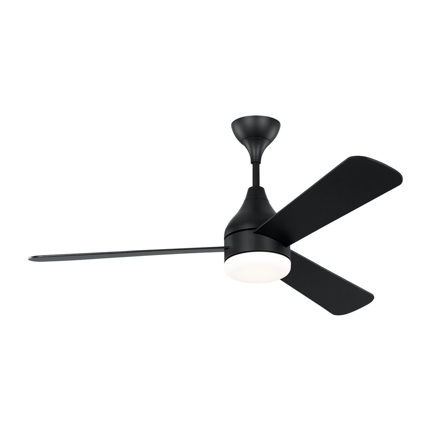 Visual Comfort Fan - 3STMSM52MBKD - 52" Ceiling Fan - Streaming - Midnight Black