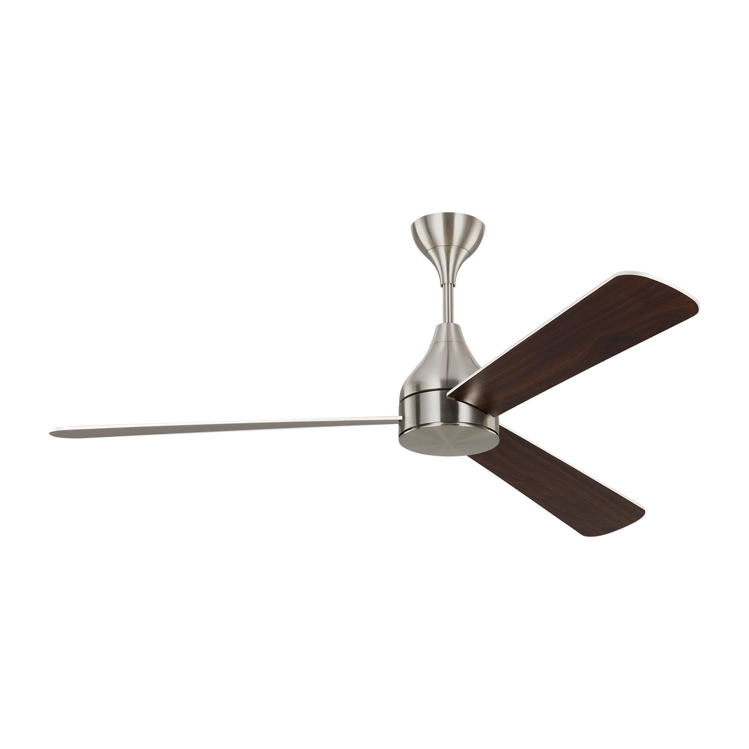 Visual Comfort Fan - 3STMSM60BSD - 60"Ceiling Fan - Streaming - Brushed Steel