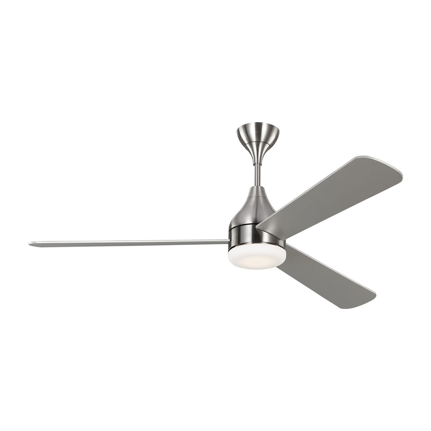 Visual Comfort Fan - 3STMSM60BSD - 60"Ceiling Fan - Streaming - Brushed Steel