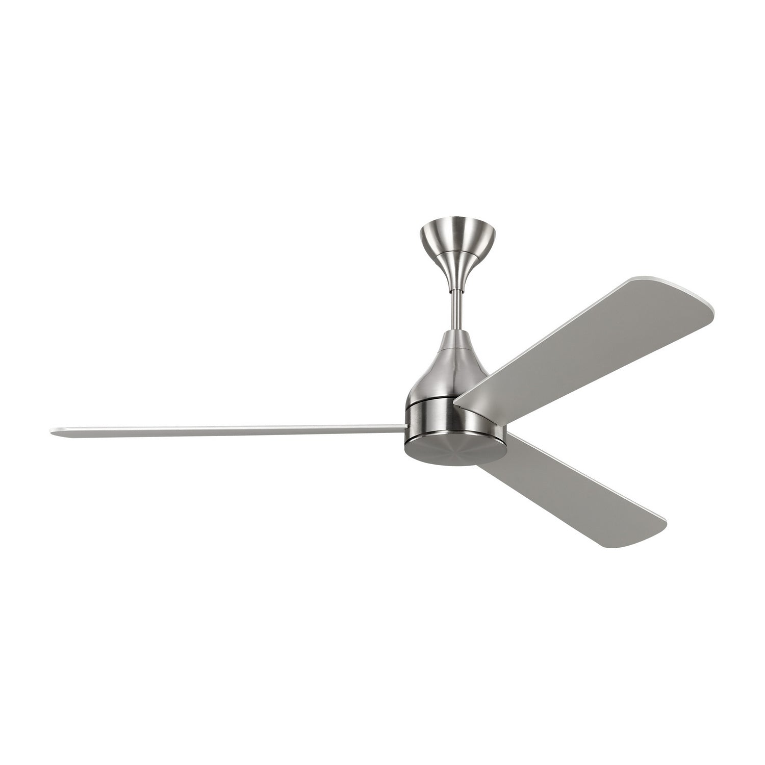 Visual Comfort Fan - 3STMSM60BSD - 60"Ceiling Fan - Streaming - Brushed Steel