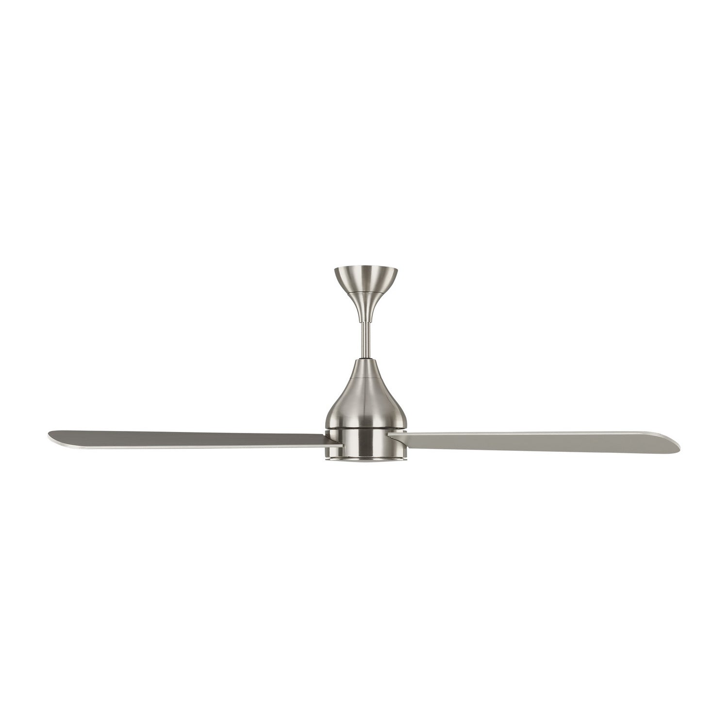 Visual Comfort Fan - 3STMSM60BSD - 60"Ceiling Fan - Streaming - Brushed Steel