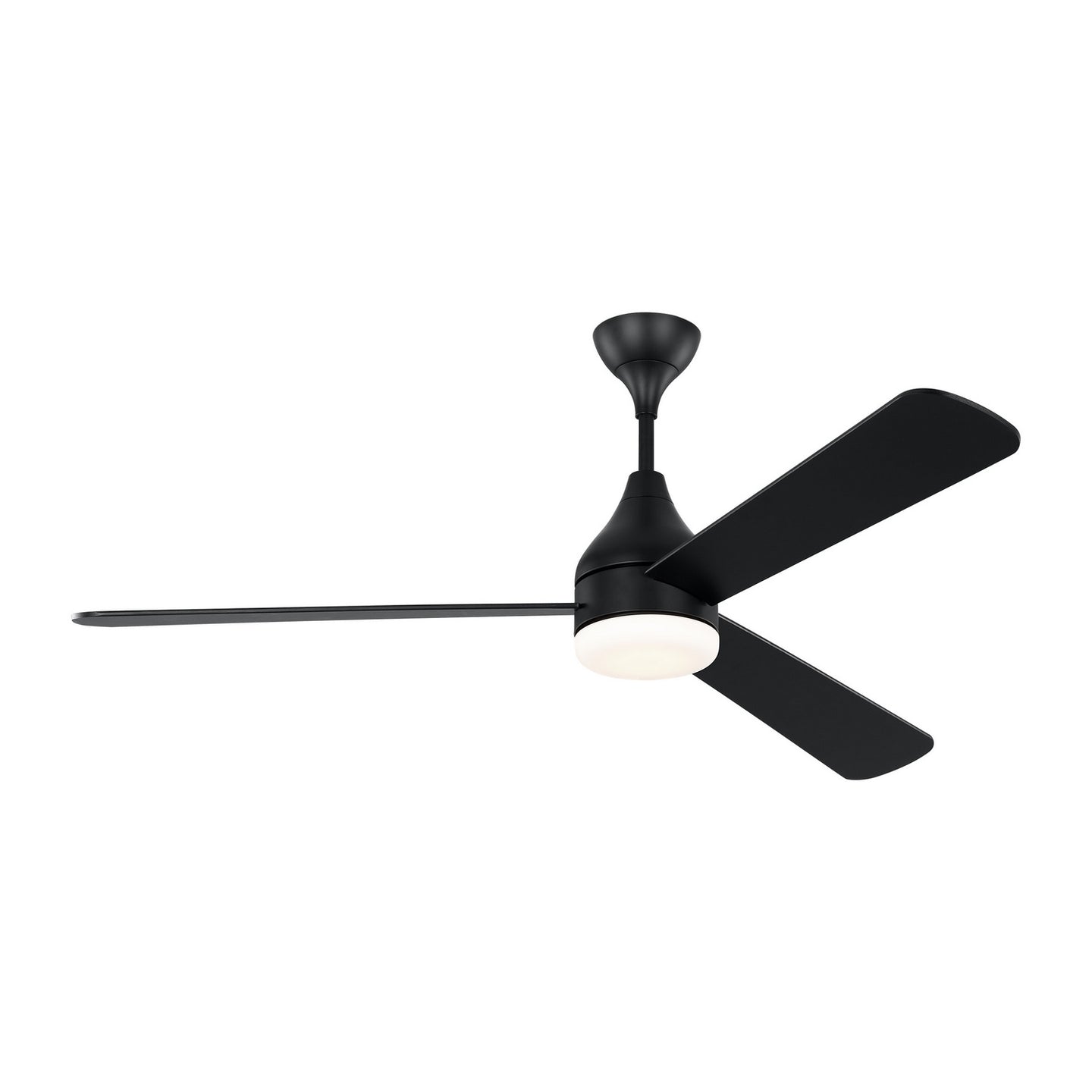 Visual Comfort Fan - 3STMSM60MBKD - 60" Ceiling Fan - Streaming - Midnight Black