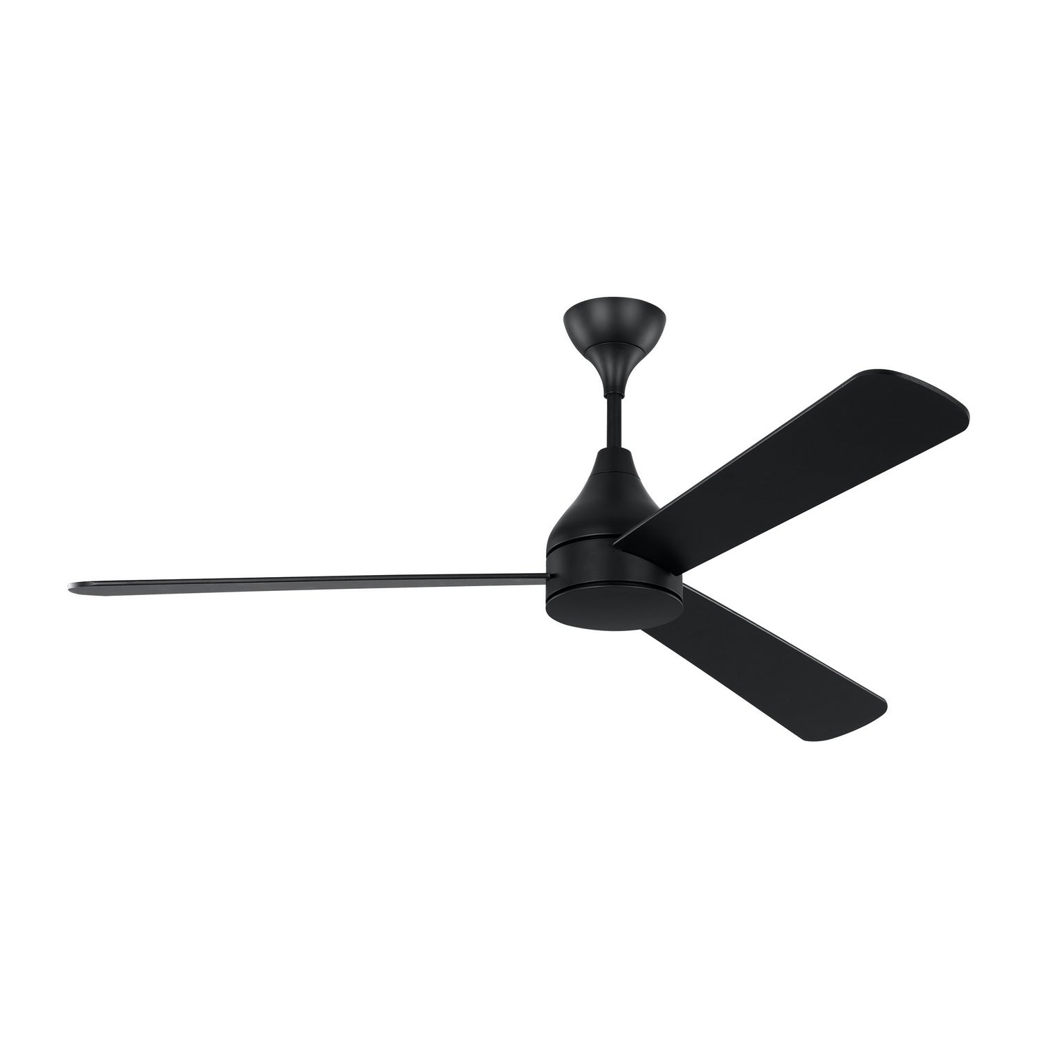 Visual Comfort Fan - 3STMSM60MBKD - 60"Ceiling Fan - Streaming - Midnight Black