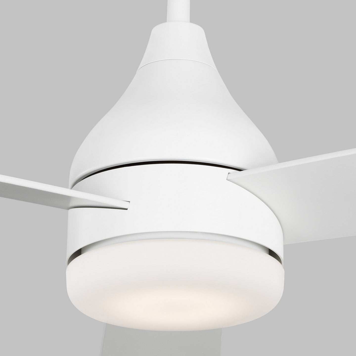 Visual Comfort Fan - 3STMSM60RZWD - 60" Ceiling Fan - Streaming - Matte White