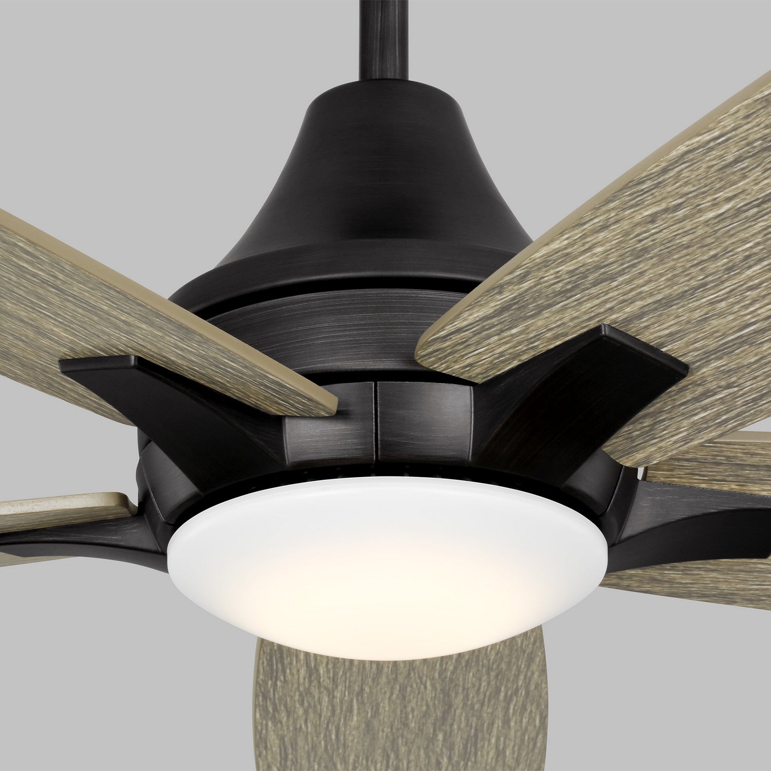 Generation Lighting. - 5LWDR52AGPD - 52" Ceiling Fan - Lowden - Aged Pewter