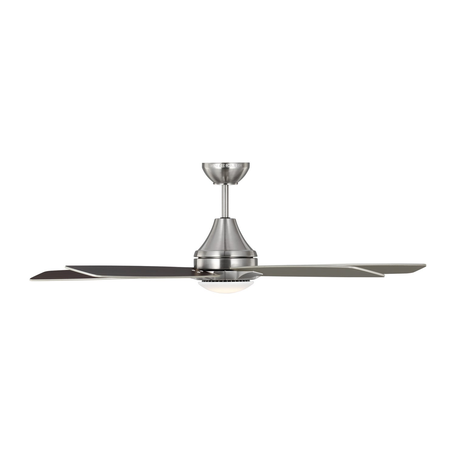 Generation Lighting. - 5LWDR52BSD - 52"Ceiling Fan - Lowden - Brushed Steel