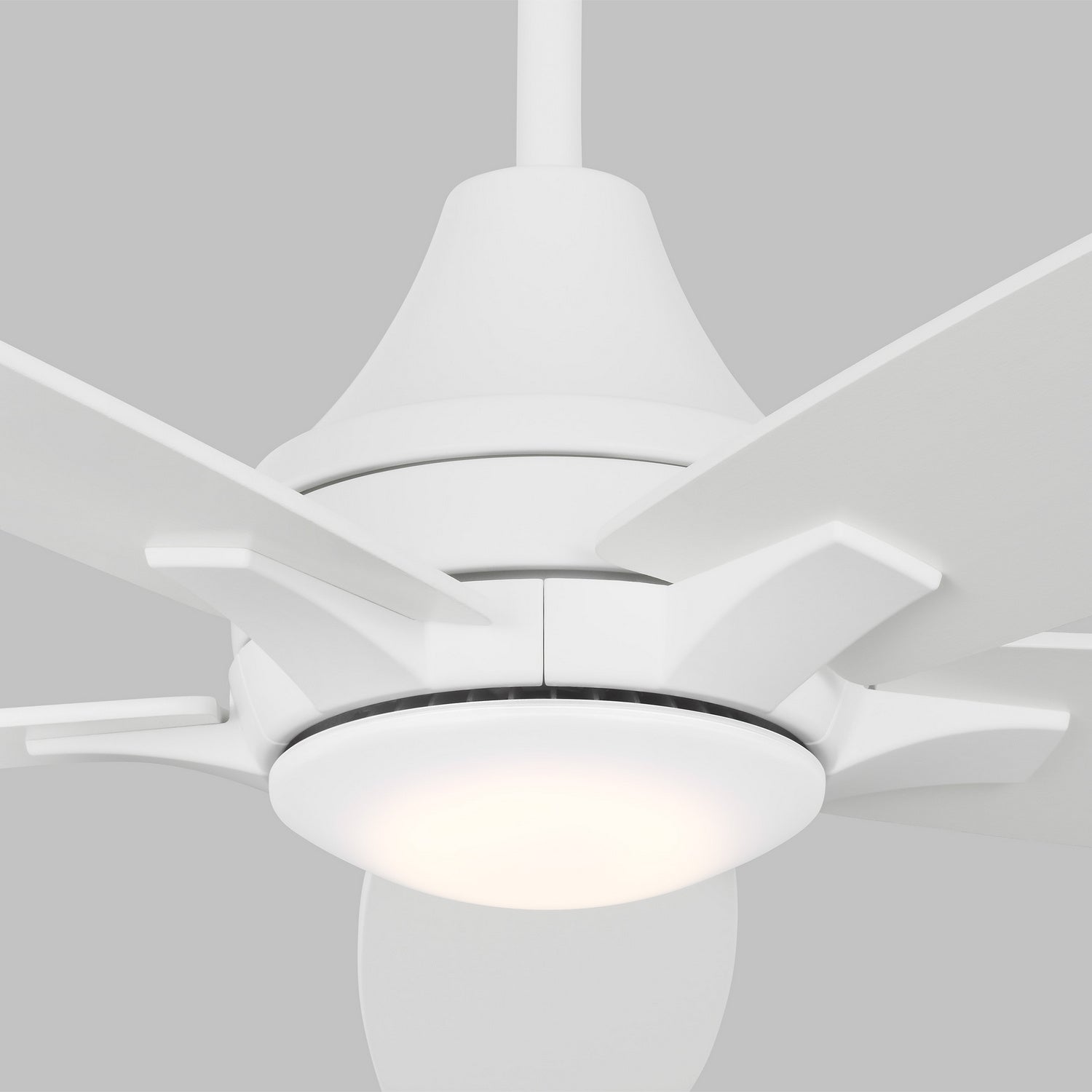 Generation Lighting. - 5LWDR52RZWD - 52"Ceiling Fan - Lowden - Matte White