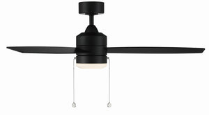 W.A.C. Lighting - F-072L-MB - Ceiling Fan - Atlantis - Matte Black