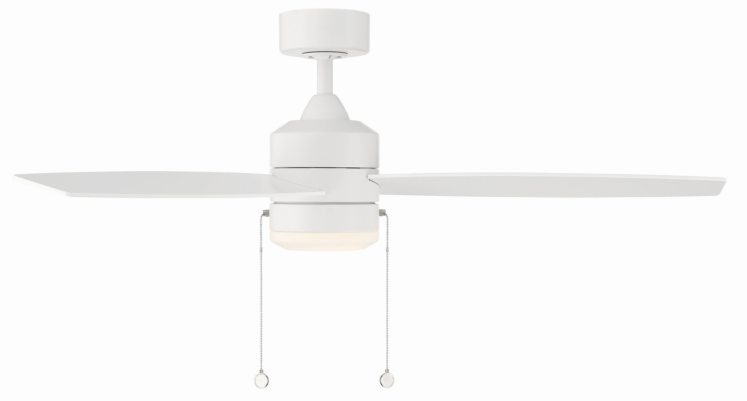 W.A.C. Lighting - F-072L-MW - Ceiling Fan - Atlantis - Matte White