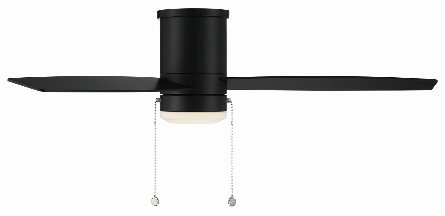 W.A.C. Lighting - F-073L-MB - Ceiling Fan - Atlantis - Matte Black