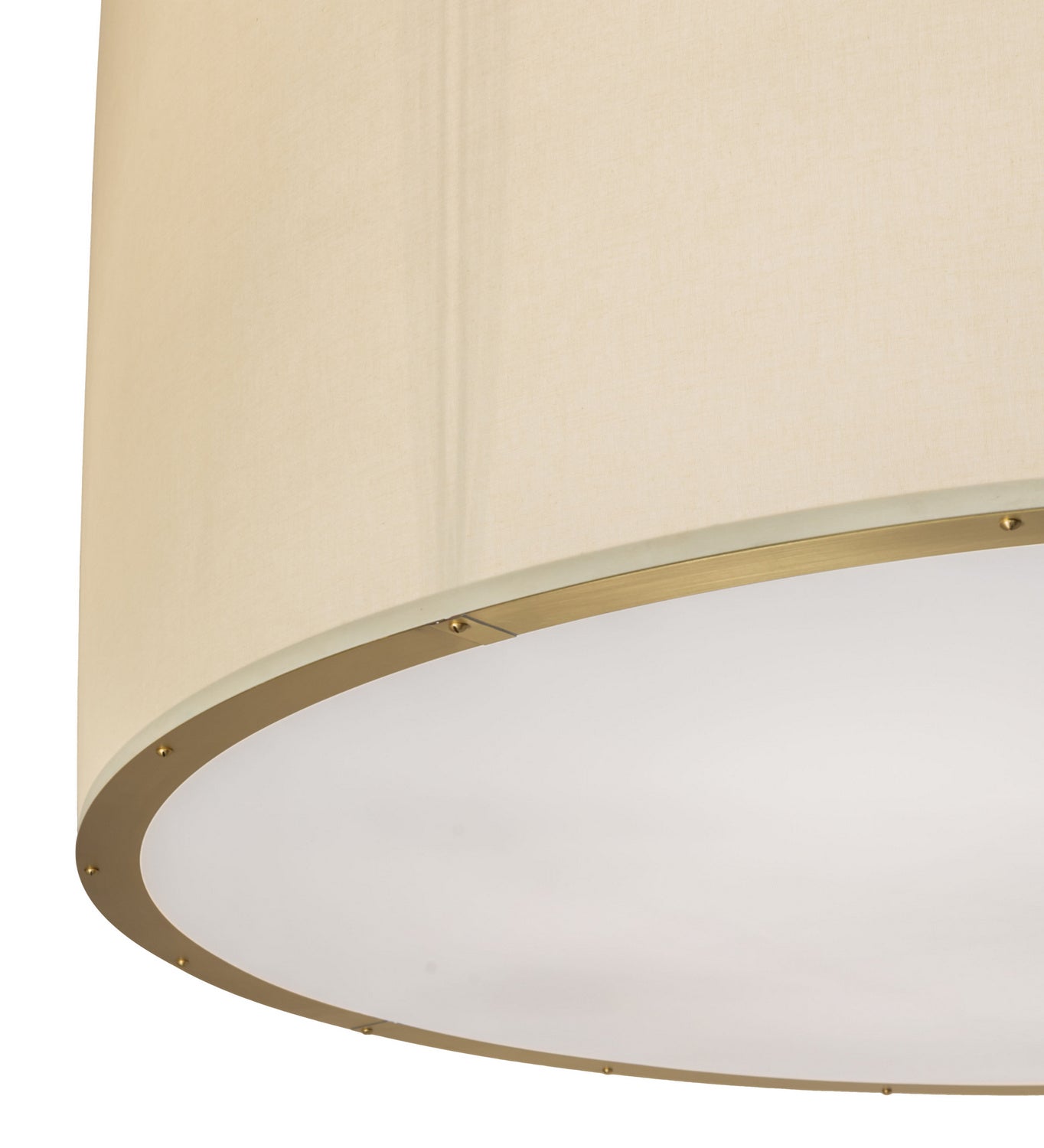 Meyda Tiffany - 245855 - 12 Light Pendant - Cilindro Textrene - Brushed Brass