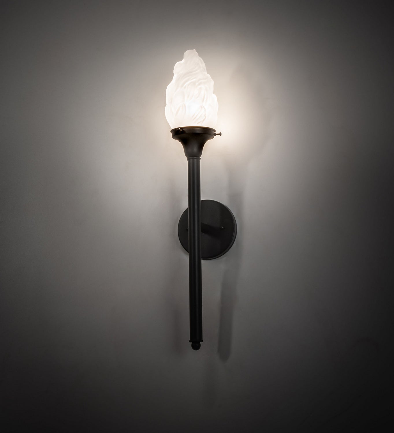 Meyda Tiffany - 246580 - One Light Wall Sconce - Rhodes - Solar Black