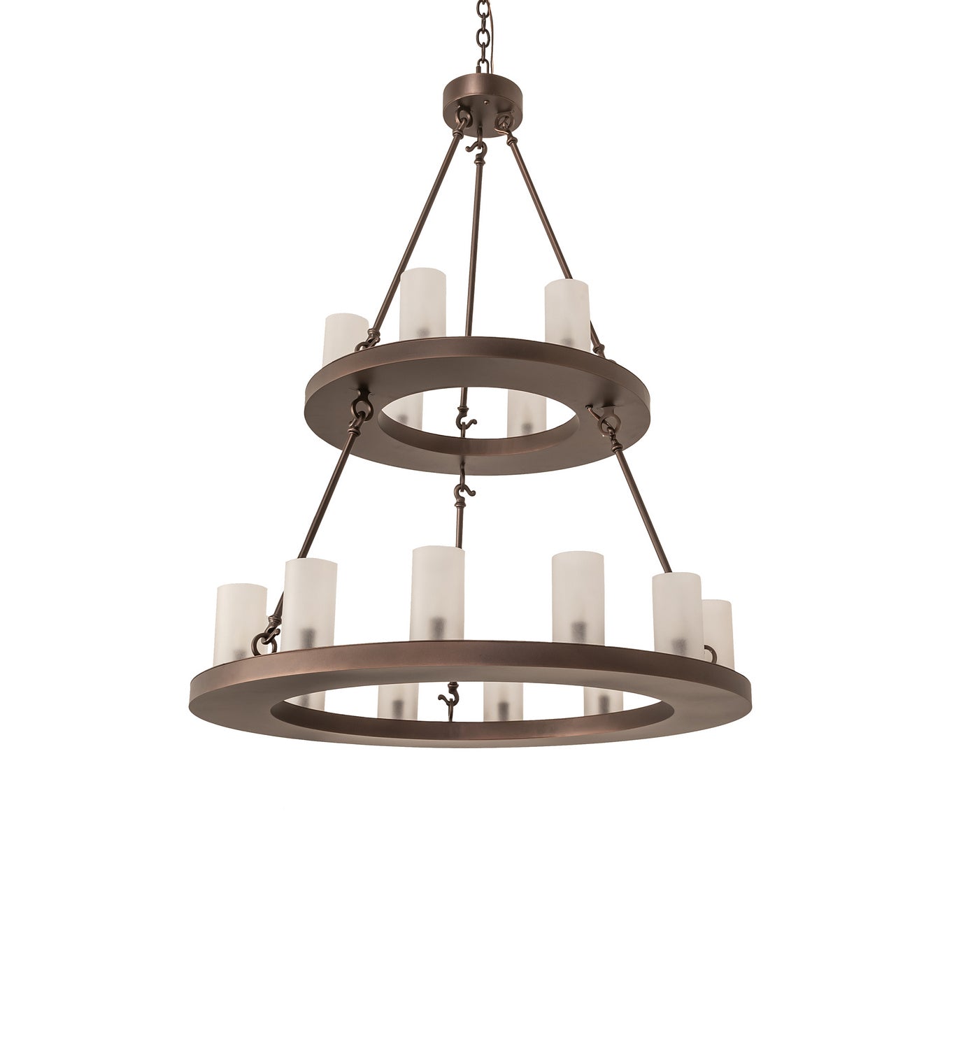 Meyda Tiffany - 247664 - 18 Light Chandelier - Loxley - Mahogany Bronze