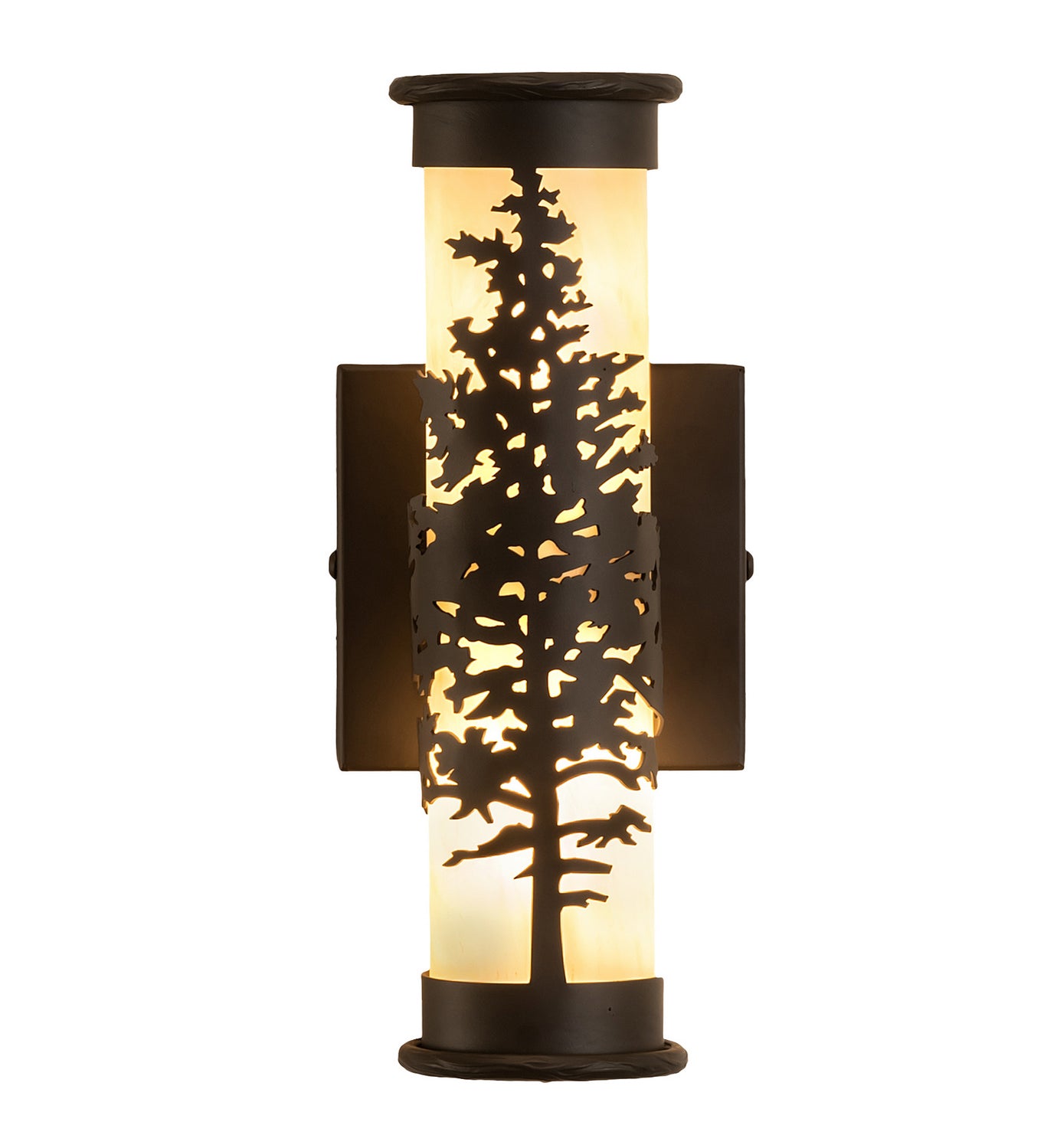 Meyda Tiffany - 248320 - Two Light Wall Sconce - Tamarack - Oil Rubbed Bronze