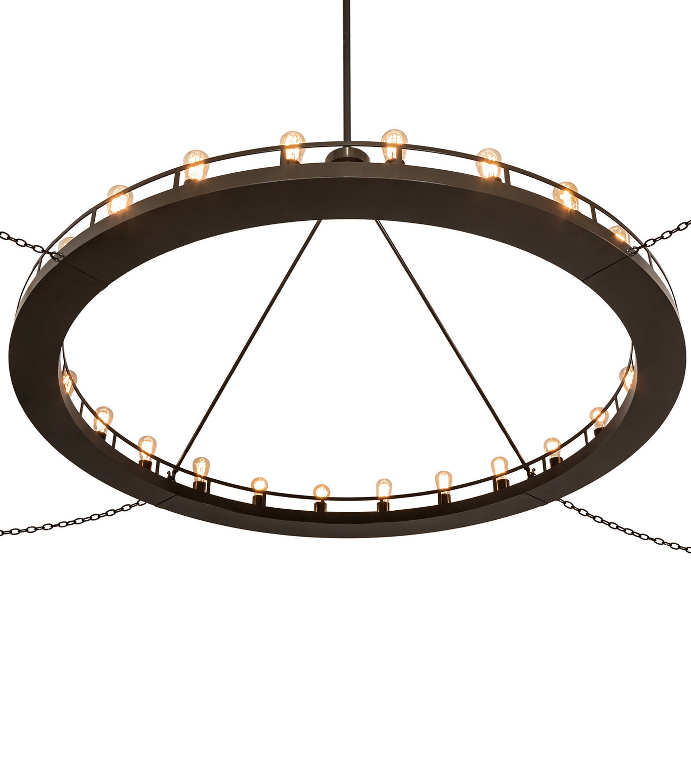 Meyda Tiffany - 249013 - 24 Light Chandelier - Barbury - Phosphate Prime/Timeless Bronze