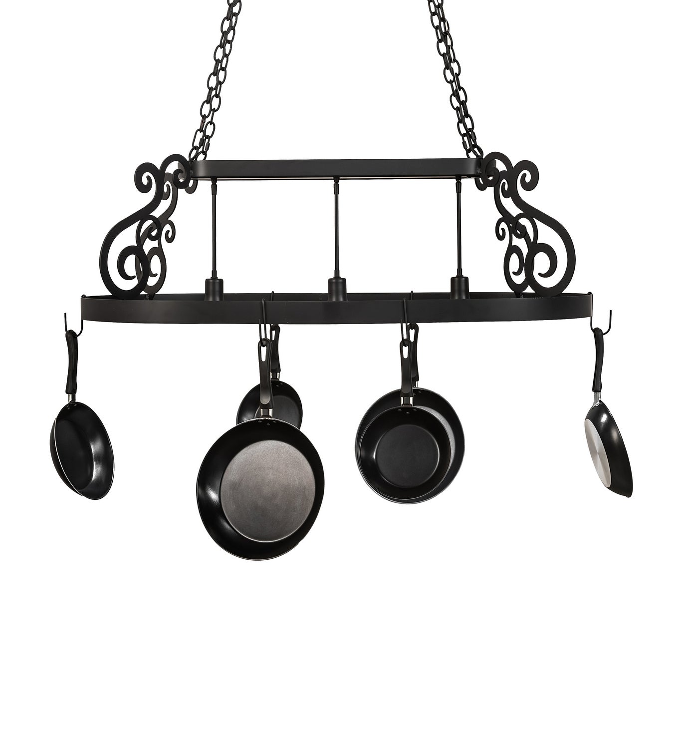 Meyda Tiffany - 250739 - LED Pot Rack - Neo - Blackwash