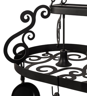 Meyda Tiffany - 250739 - LED Pot Rack - Neo - Blackwash