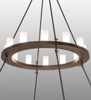 Meyda Tiffany - 250828 - 36 Light Chandelier - Loxley - Mahogany Bronze