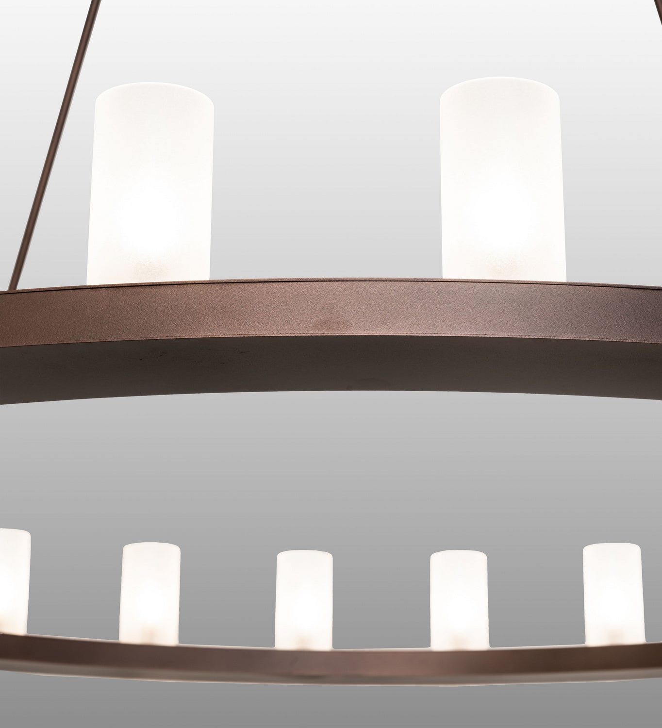 Meyda Tiffany - 250828 - 36 Light Chandelier - Loxley - Mahogany Bronze