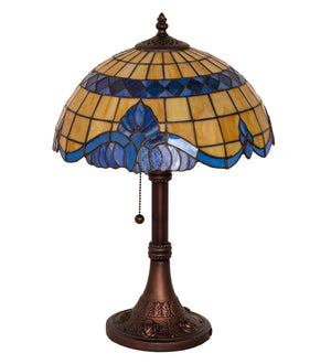 Meyda Tiffany - 251094 - One Light Accent Lamp - Baroque - Mahogany Bronze