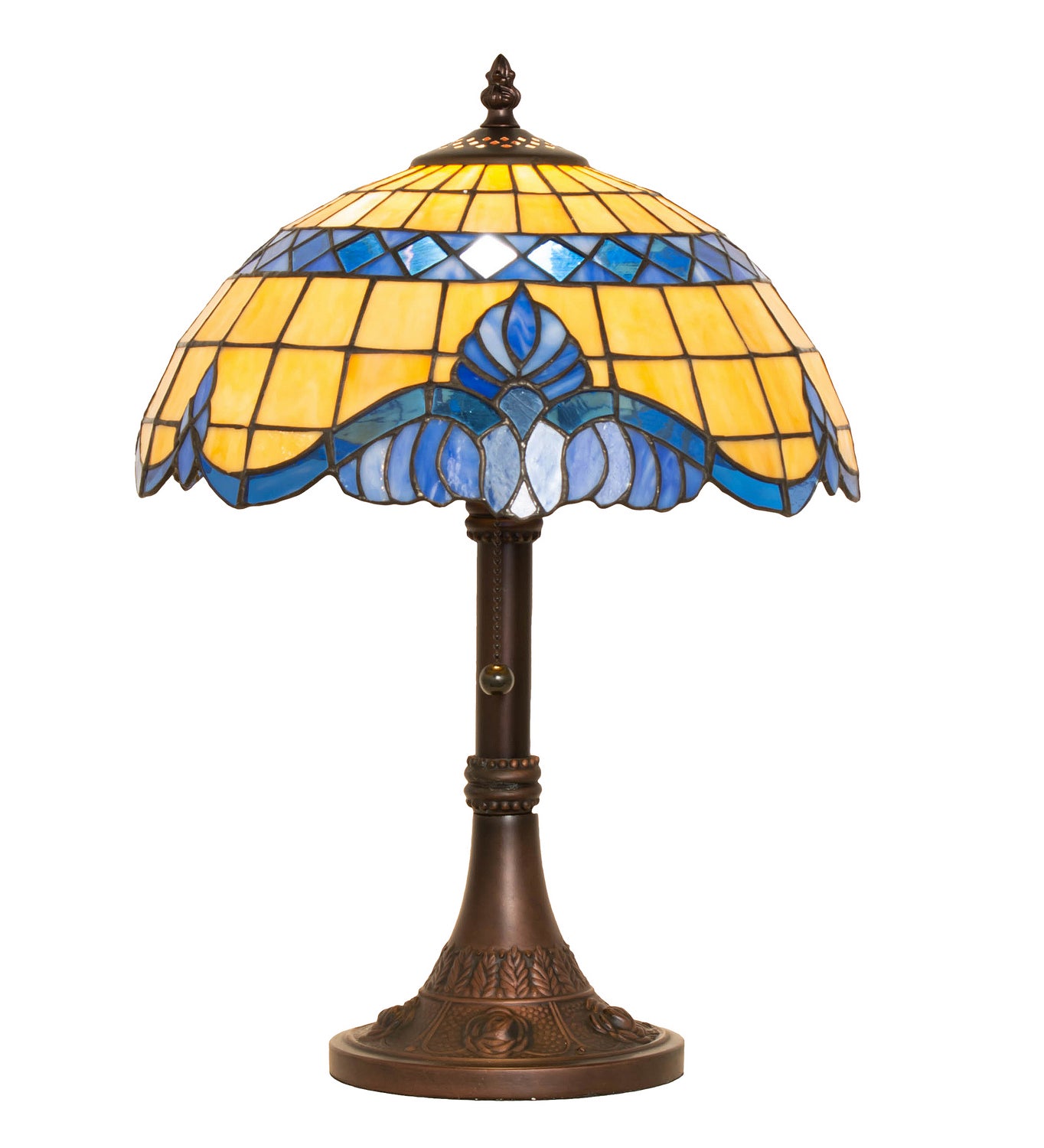 Meyda Tiffany - 251094 - One Light Accent Lamp - Baroque - Mahogany Bronze