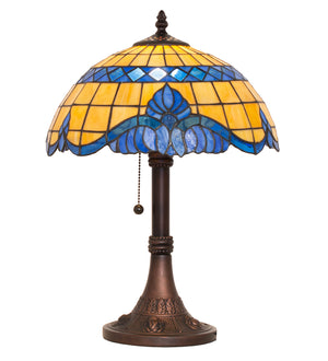 Meyda Tiffany - 251094 - One Light Accent Lamp - Baroque - Mahogany Bronze