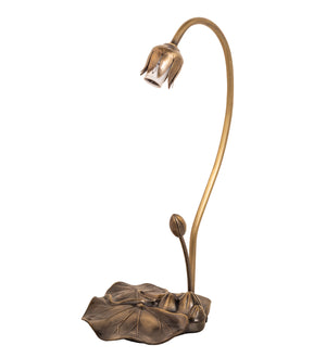 Meyda Tiffany - 251563 - One Light Accent Lamp - Red/White - Mahogany Bronze