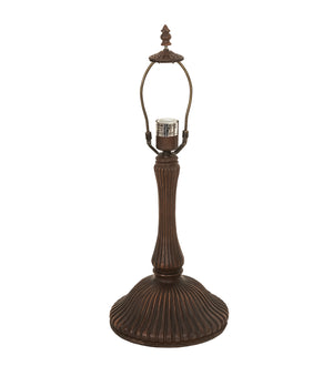 Meyda Tiffany - 49165 - One Light Table Lamp - Tiffany Bell - Mahogany Bronze