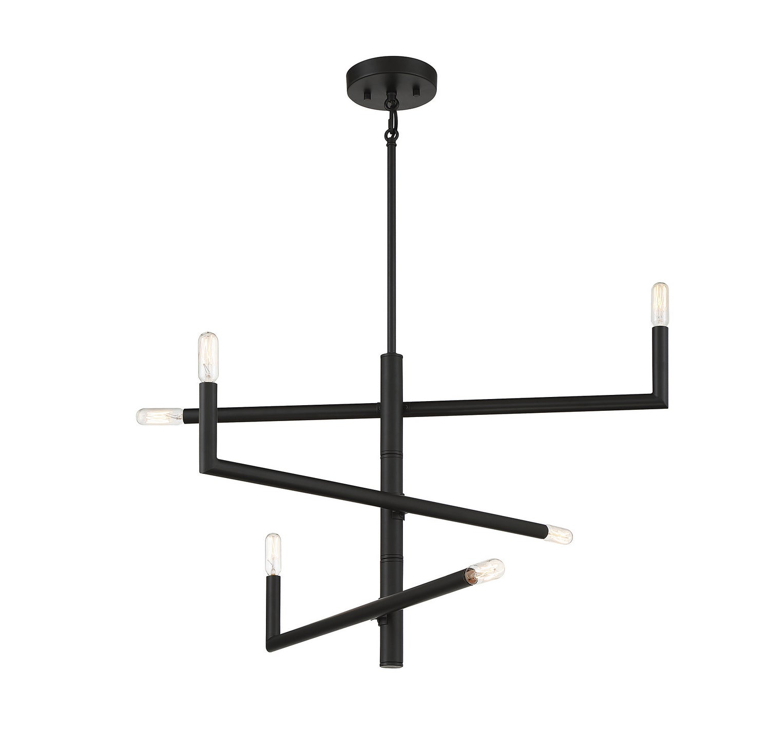 Savoy House - 1-1623-6-89 - Six Light Chandelier - Cristofer - Matte Black