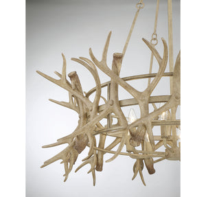 Savoy House - 1-1760-8-198 - Eight Light Chandelier - Daniels - Natural Antler