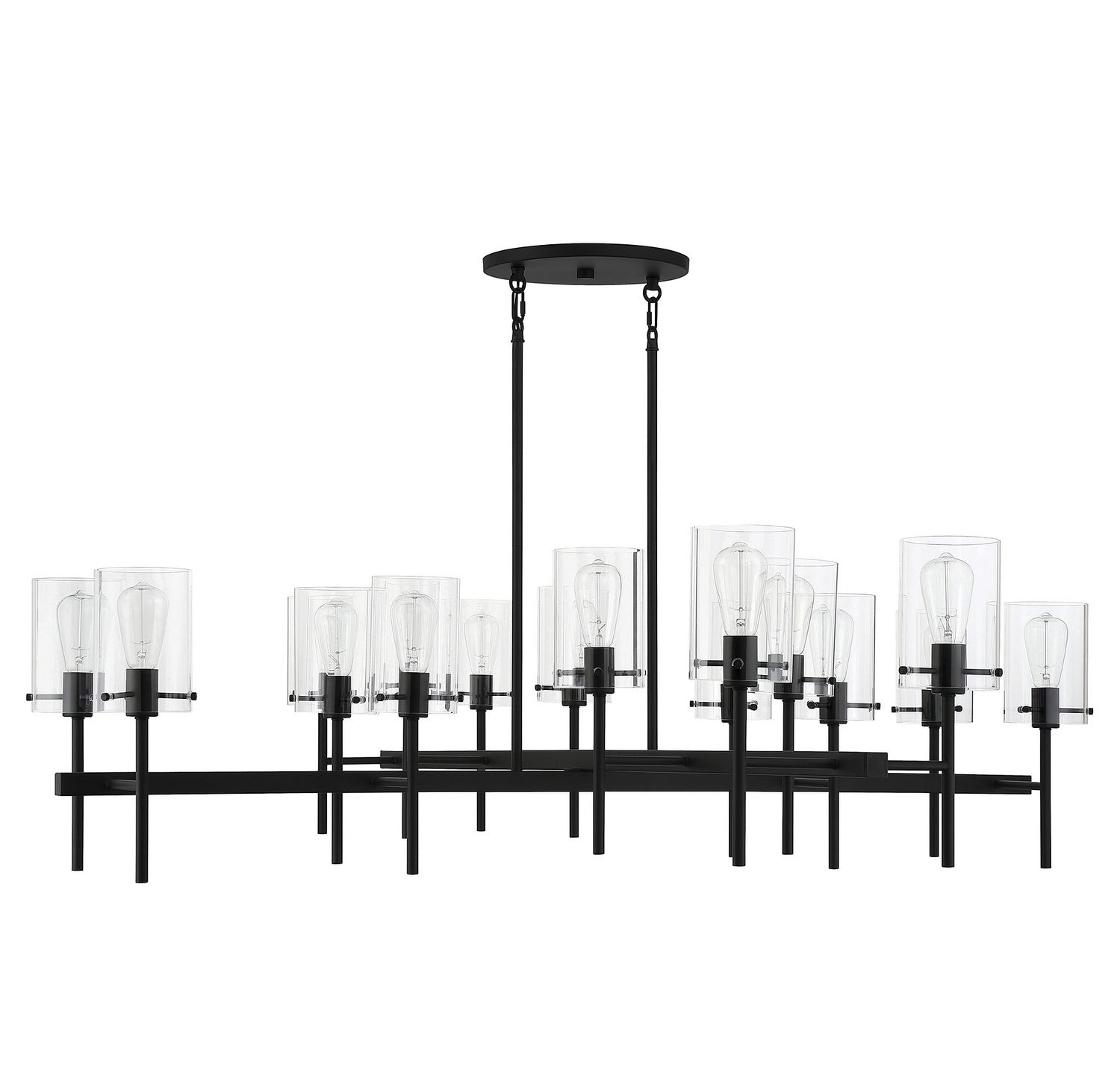 Savoy House - 1-1800-16-89 - 16 Light Chandelier - Vista - Matte Black