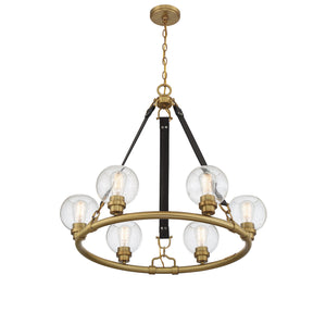 Savoy House - 1-1838-6-322 - Six Light Chandelier - Bozeman - Warm Brass