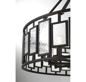 Savoy House - 1-1943-10-89 - Ten Light Chandelier - Deandre - Matte Black