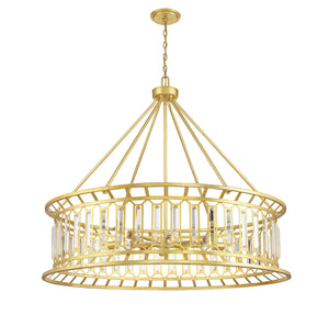 Savoy House - 1-1946-10-260 - Ten Light Chandelier - Daintree - True Gold