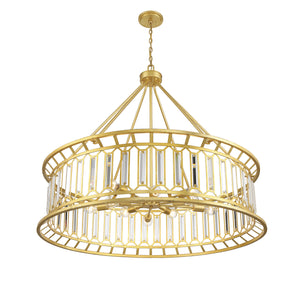 Savoy House - 1-1946-10-260 - Ten Light Chandelier - Daintree - True Gold