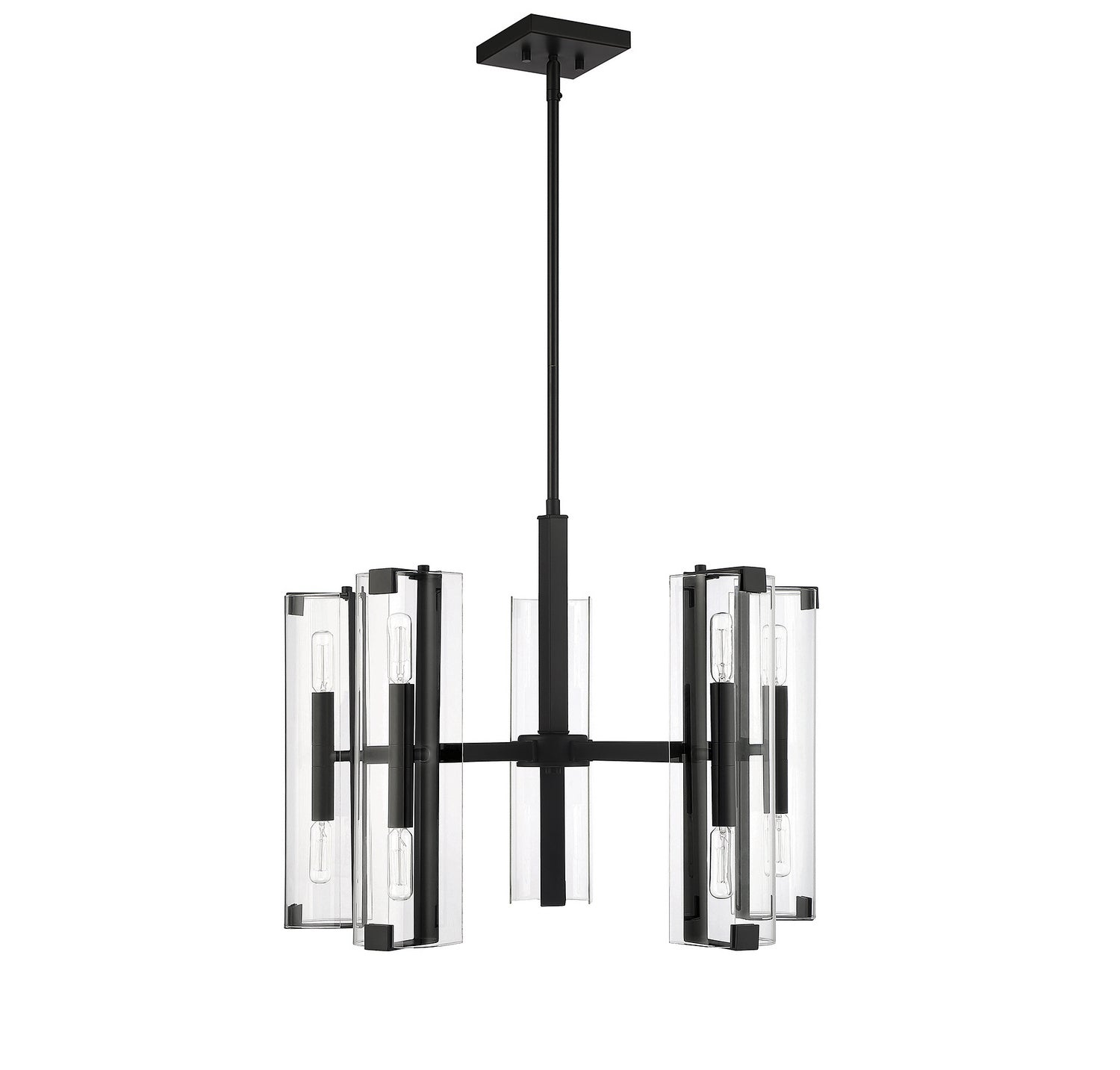 Savoy House - 1-9772-10-89 - Ten Light Chandelier - Winfield - Matte Black