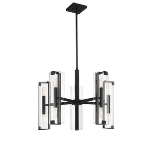 Savoy House - 1-9772-10-89 - Ten Light Chandelier - Winfield - Matte Black