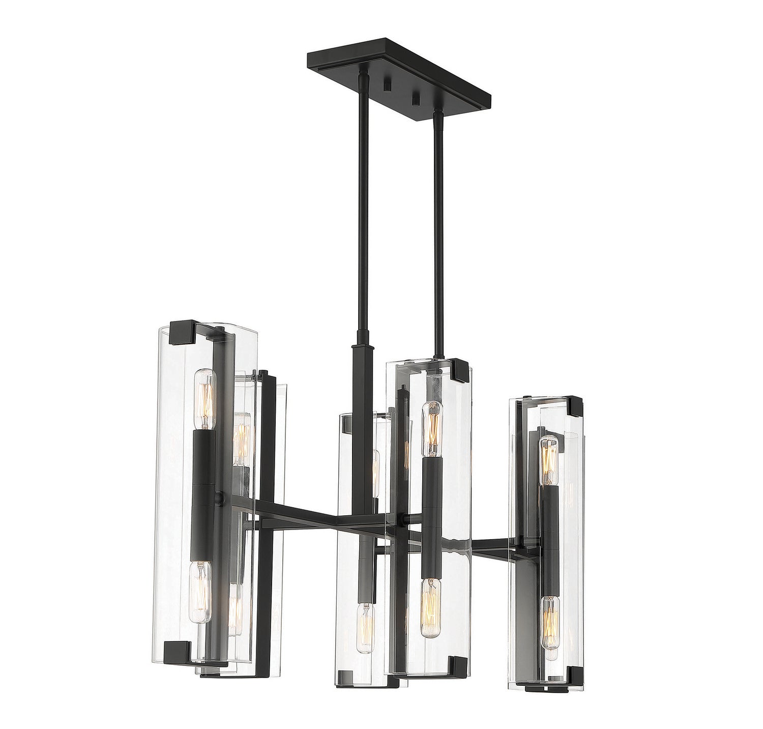 Savoy House - 1-9773-12-89 - 12 Light Chandelier - Winfield - Matte Black