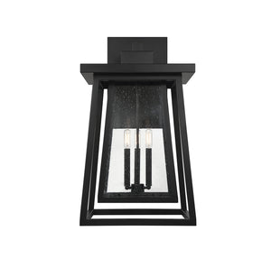 Savoy House - 5-2023-BK - Three Light Outdoor Wall Lantern - Denver - Matte Black