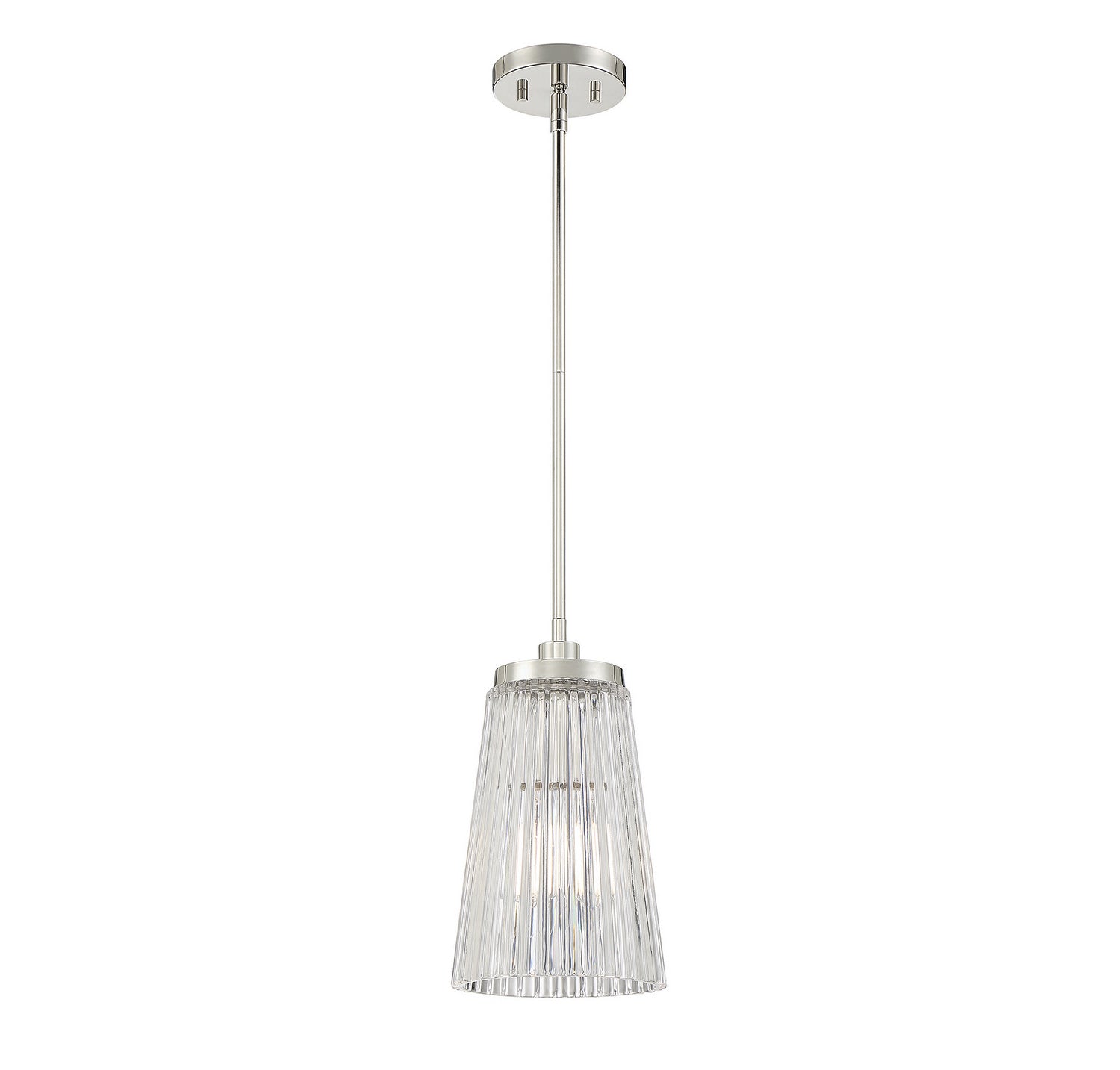 Savoy House - 7-1742-1-109 - One Light Pendant - Chantilly - Polished Nickel