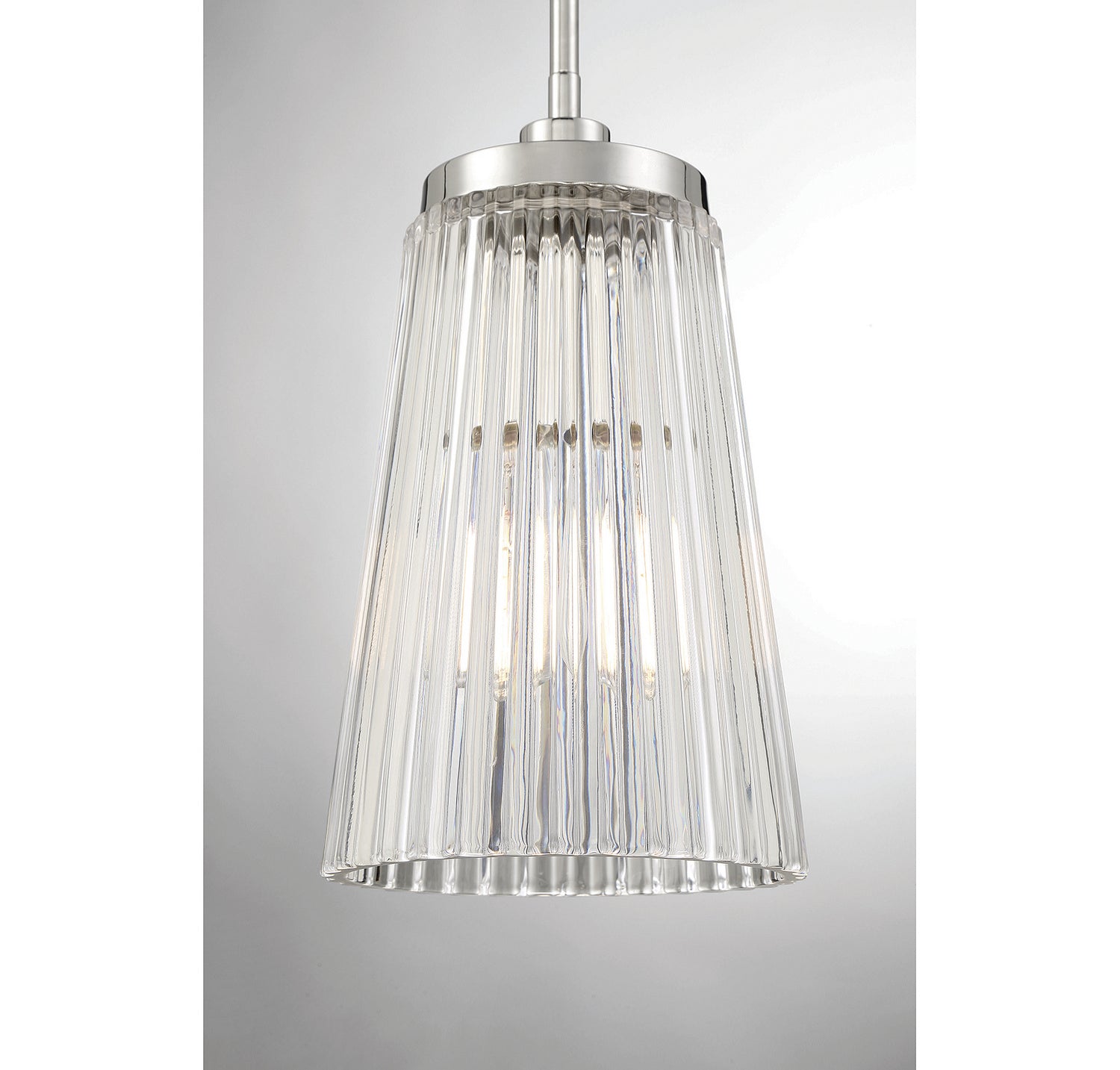 Savoy House - 7-1742-1-109 - One Light Pendant - Chantilly - Polished Nickel