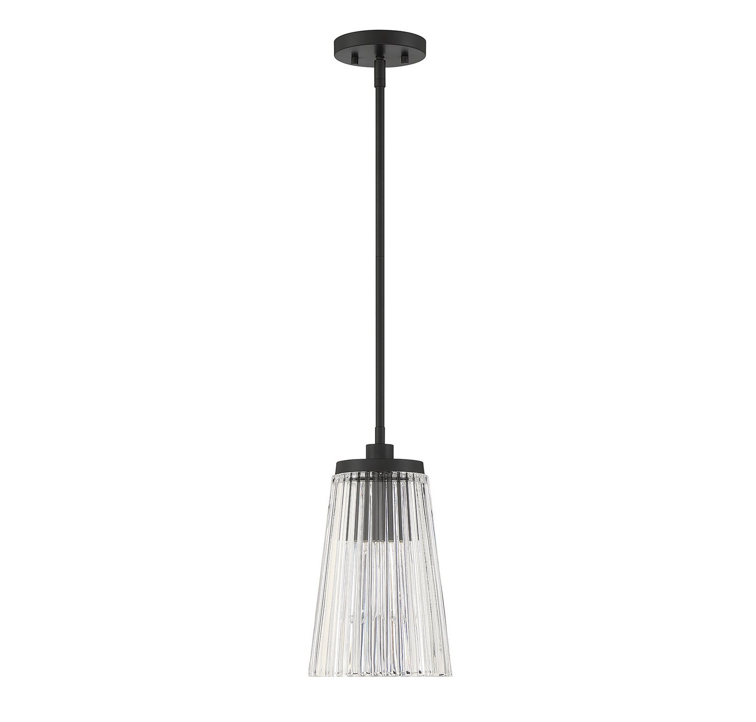 Savoy House - 7-1742-1-89 - One Light Pendant - Chantilly - Matte Black