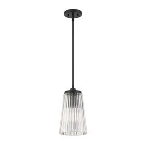 Savoy House - 7-1742-1-89 - One Light Pendant - Chantilly - Matte Black