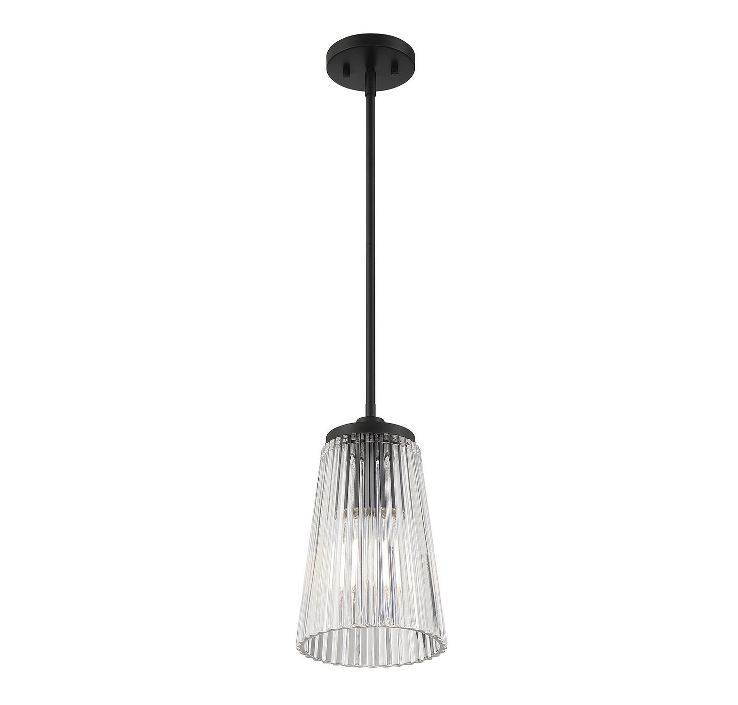 Savoy House - 7-1742-1-89 - One Light Pendant - Chantilly - Matte Black