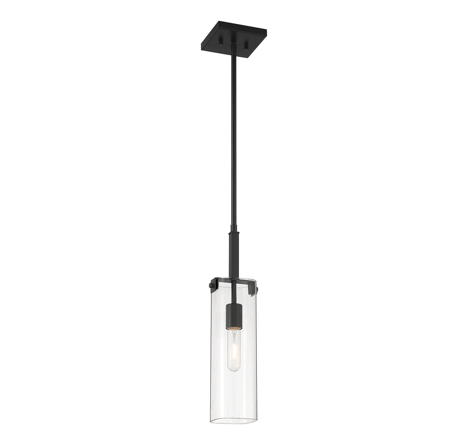 Savoy House - 7-9770-1-89 - One Light Mini-Pendant - Winfield - Matte Black