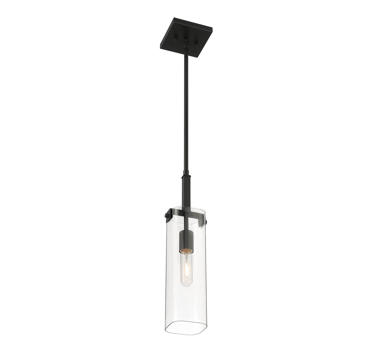 Savoy House - 7-9770-1-89 - One Light Mini-Pendant - Winfield - Matte Black