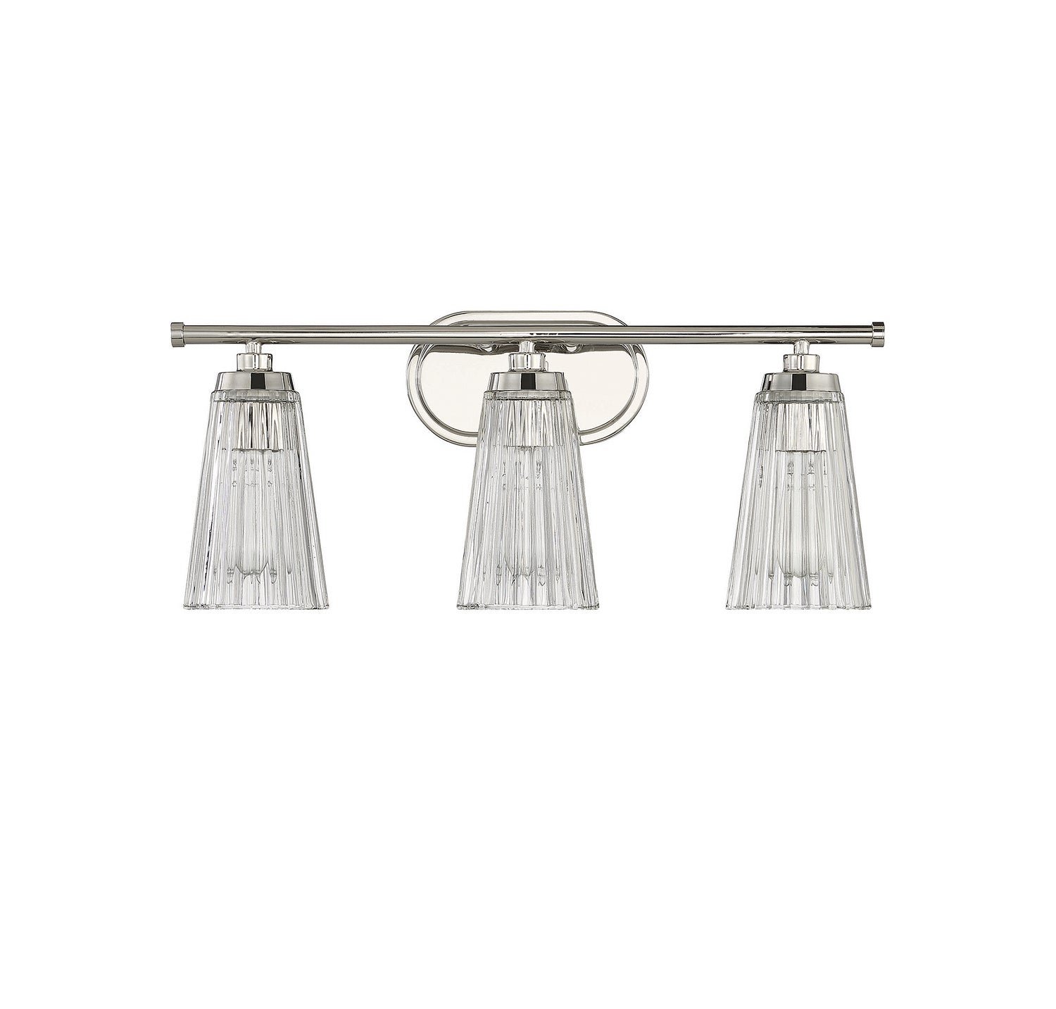 Savoy House - 8-1745-3-109 - Three Light Bathroom Vanity - Chantilly - Polished Nickel