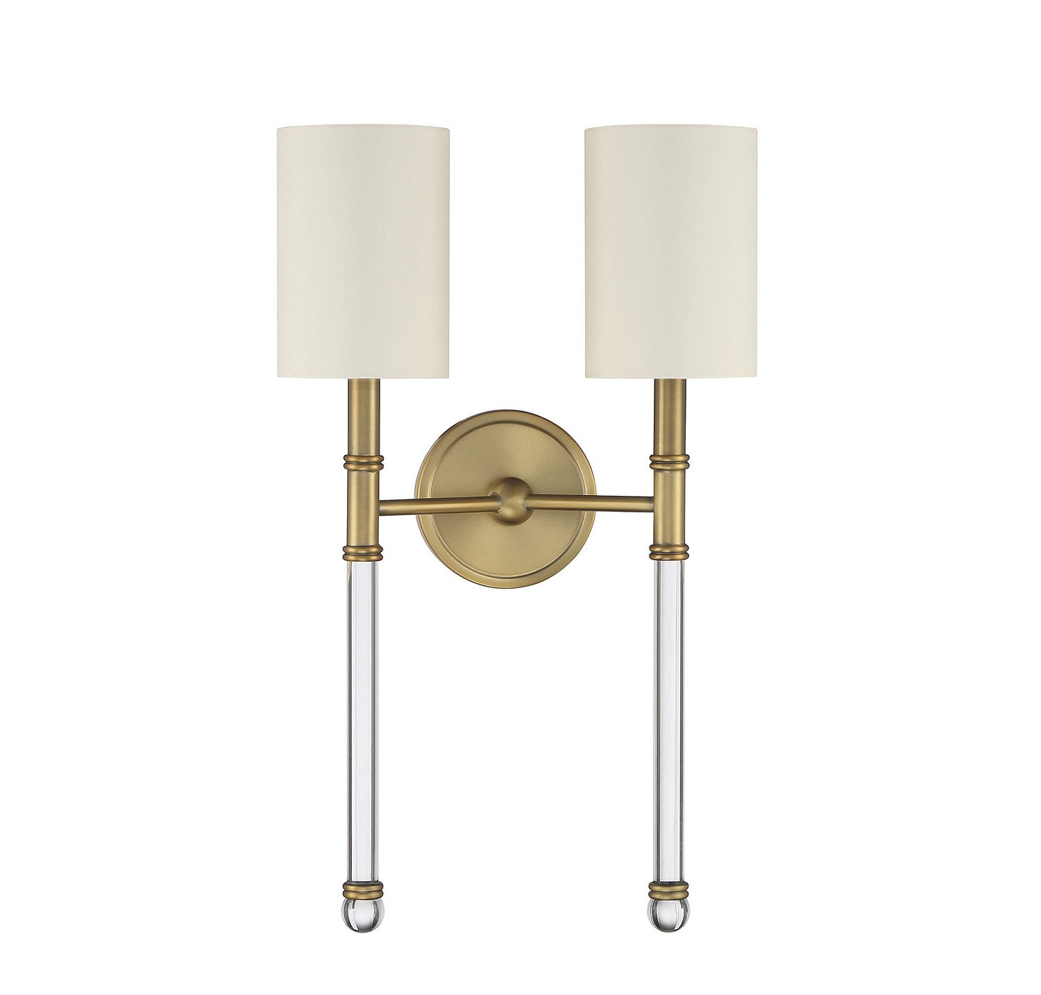 Savoy House - 9-103-2-322 - Two Light Wall Sconce - Fremont - Warm Brass