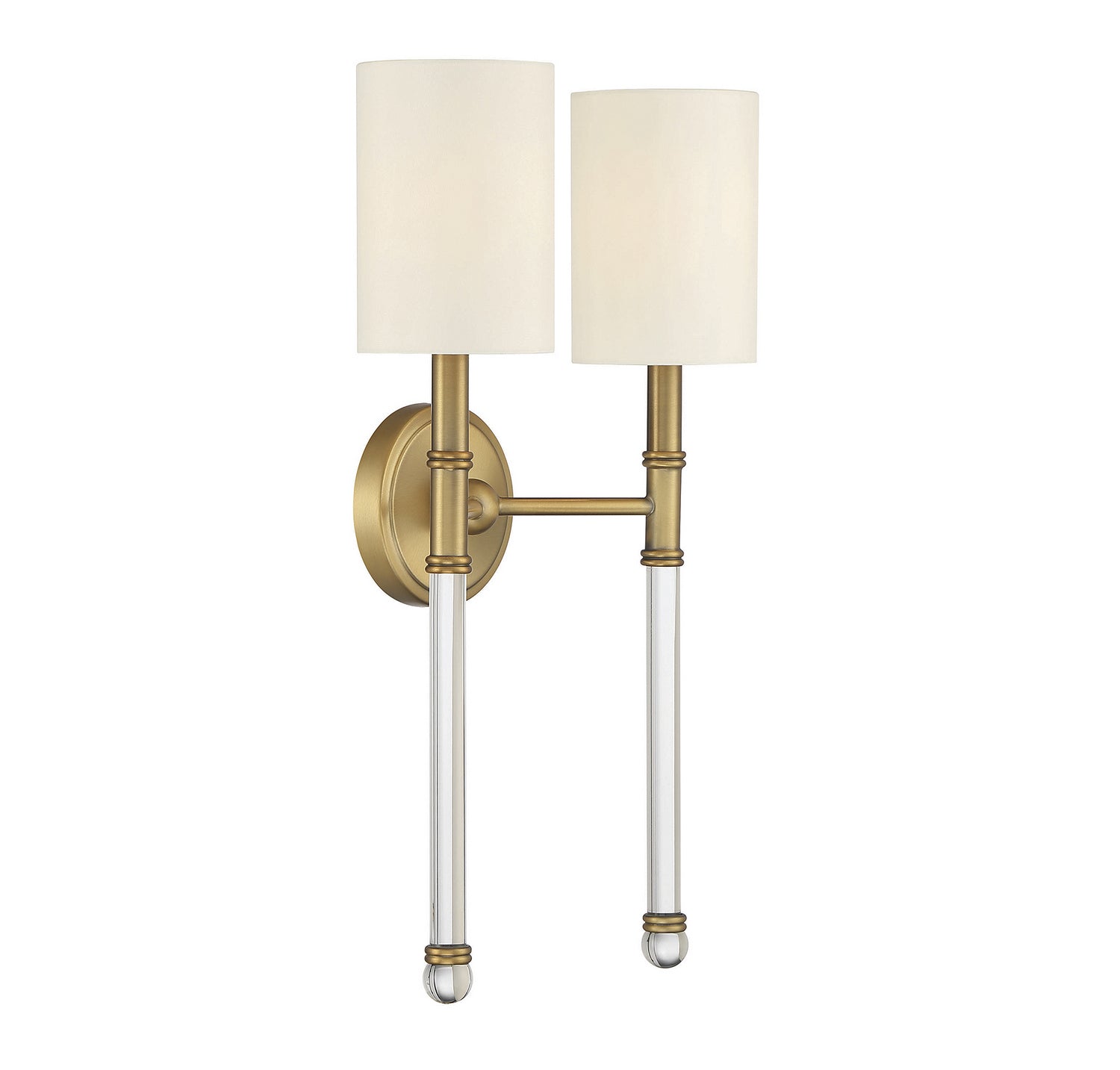 Savoy House - 9-103-2-322 - Two Light Wall Sconce - Fremont - Warm Brass